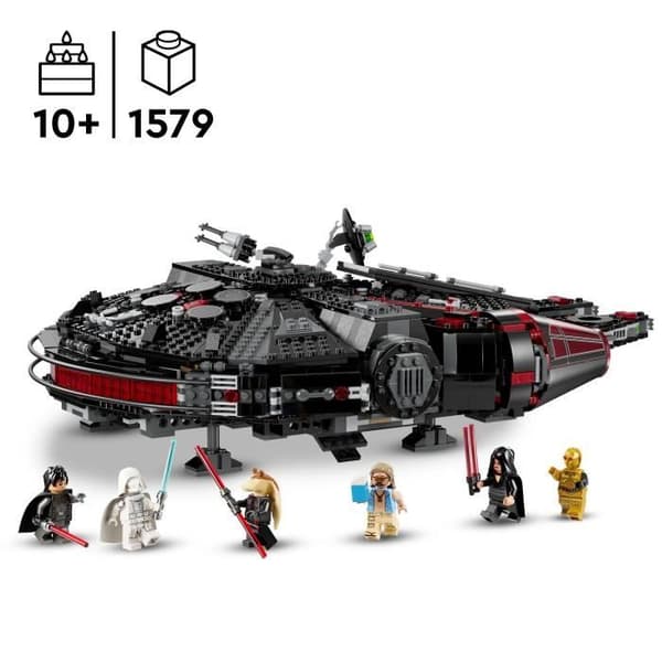 LEGO® Star Wars 75389 Den svarta falken - byggbart fordon för barn - present