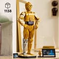Miniatyrbild 2 av 6: LEGO® Star Wars 75398 C-3PO - Byggbar droidfigur - modellsats för vuxna