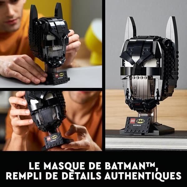 LEGO® Batman 76182 Batman Mask, Byggsats, Hjälm, Superhjälte, Vuxna