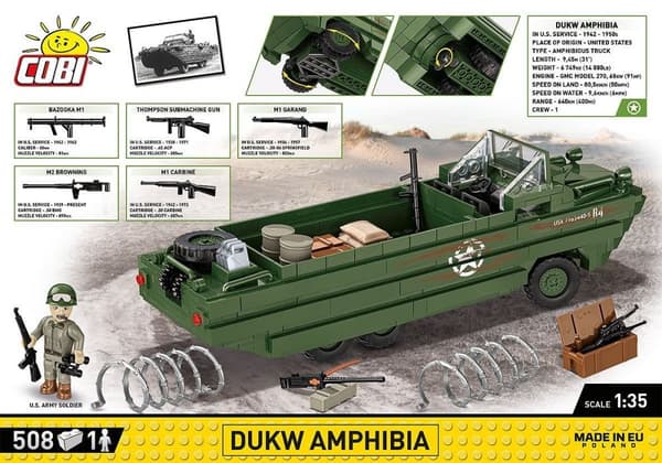 Cobi DUKW amfibiefordon