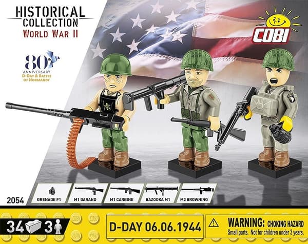 Cobi US Soldat D-Day