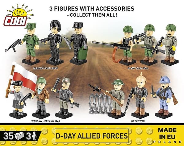 Cobi Allied Forces D-Day