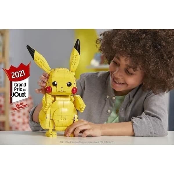 Mega Construx - Pokémon Giant Pikachu - Byggstenar - Från 8 år FVK81