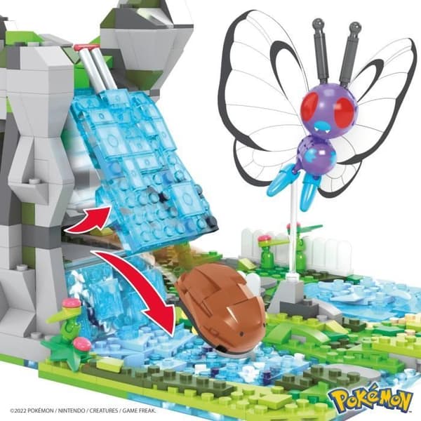 Mega Construx - Pokemon - Djungelexpedition - Byggleksak - Åldrar 7+
