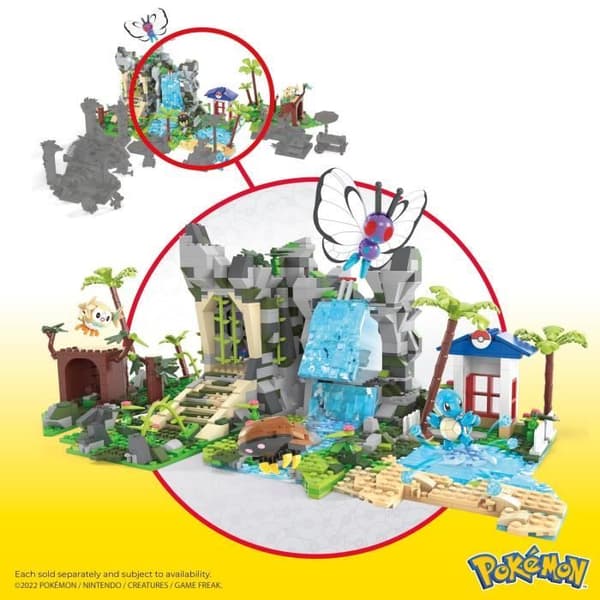 Mega Construx - Pokemon - Djungelexpedition - Byggleksak - Åldrar 7+