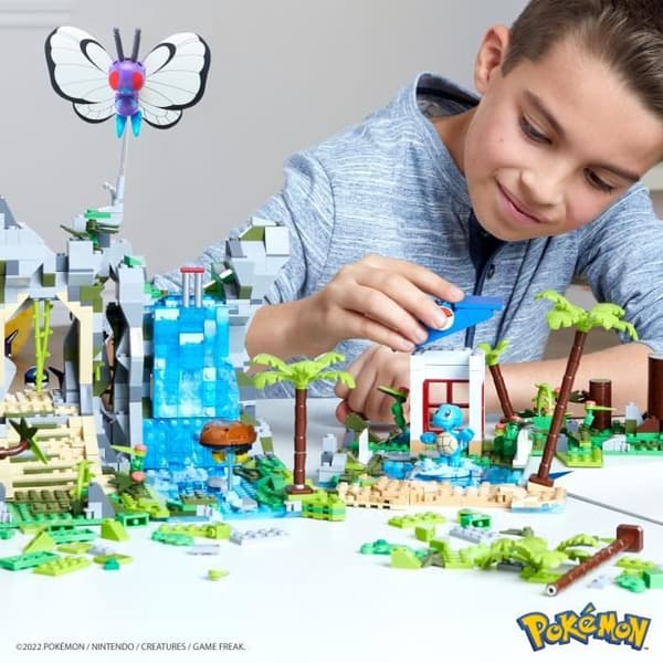 Mega Construx - Pokemon - Djungelexpedition - Byggleksak - Åldrar 7+