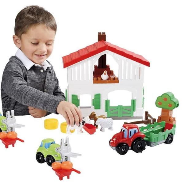 Leksak - ECOIFFIER - Gården - Abrick - Barn - Flerfärgad - 18 månader