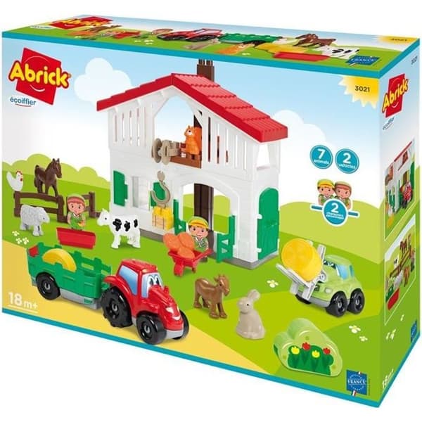 Leksak - ECOIFFIER - Gården - Abrick - Barn - Flerfärgad - 18 månader