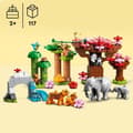 Miniatyrbild 3 av 6: LEGO 10974 DUPLO asiatiska vilda djur, lekmatta, med elefant- och tigerminifigurer, för barn i åldrarna 2-5