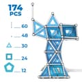 Miniatyrbild 3 av 5: Magnetiska konstruktionsspel - GEOMAG - Geomag Pro-L Skyline NY 174 st - Blandat - 8 år