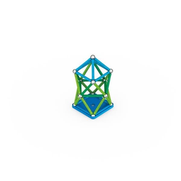 Magnetiska konstruktionsspel - GEOMAG - Miljövänlig 60 st Färg - Flerfärgad - Vit - Blandad