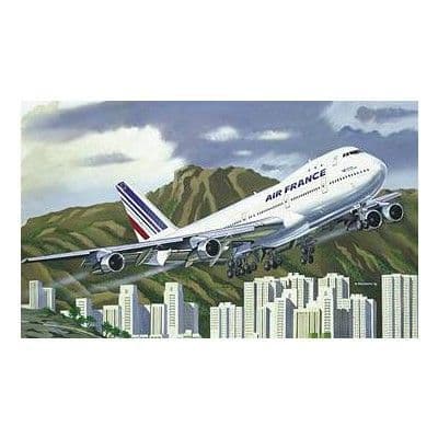 Boeing 747 modell - Air France - Heller - Pojke - Barn - Plast - 139 stycken