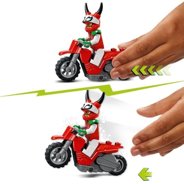 LEGO® 60332 City Stuntz Den hänsynslösa skorpionens stuntcykel, stuntzstuntryttareleksak, present till barn från 5 år och uppåt