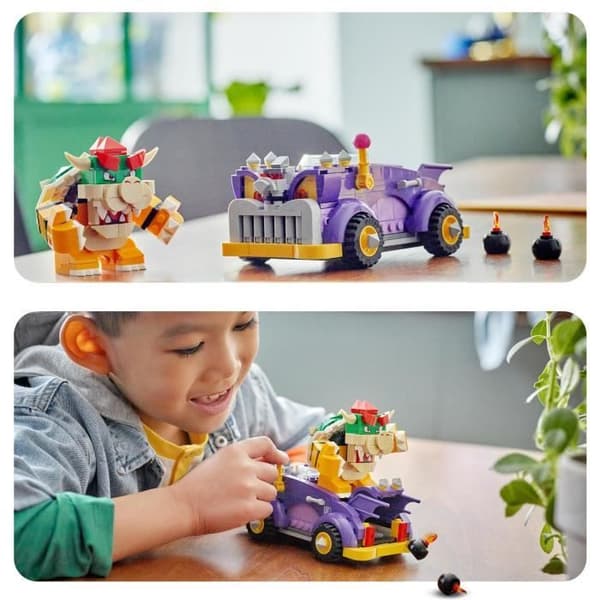 LEGO® 71431 Super Mario Bowsers Racer Expansion Set, Kartleksak för barn från 8 år och uppåt med Bowserfigur