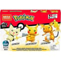 Miniatyrbild 6 av 6: Mega Construx - Pokémon - Pikachu Evolution Trio Box - byggleksak - 7 år och +