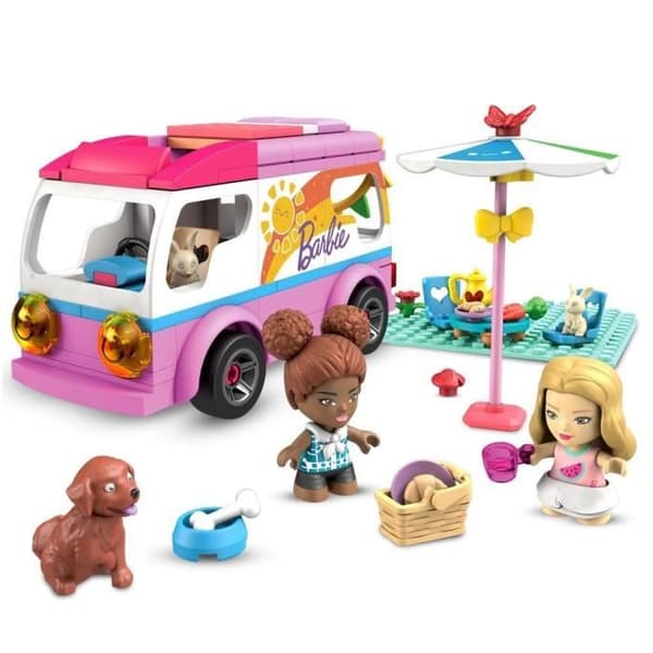 Mega Construx Barbie - Husbilsäventyr - Byggspel - 5+
