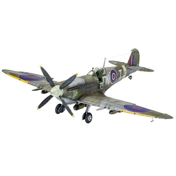 Flygplansmodell - REVELL - Spitfire Mk.IXC - 154 delar - Nivå 5/5 - Plast