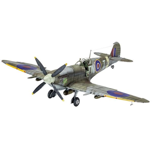 Flygplansmodell - REVELL - Spitfire Mk.IXC - 154 delar - Nivå 5/5 - Plast