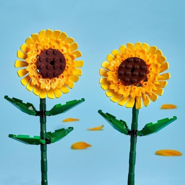 LEGO® 40524 Creator solrosor, byggsats för konstgjorda blommor, barnrum eller heminredning