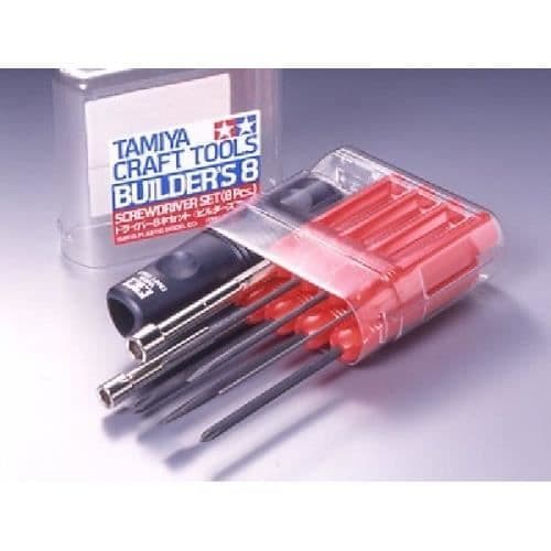 Modelltillbehör - TAMIYA - 74023 - Skruvmejselsats