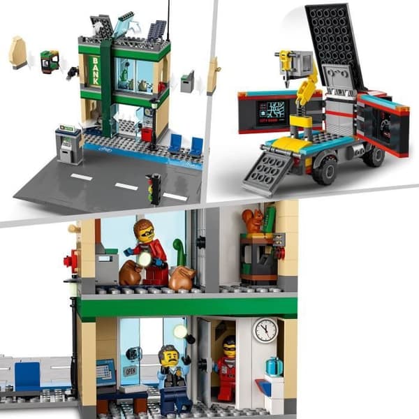 LEGO City Polisjakt vid banken
