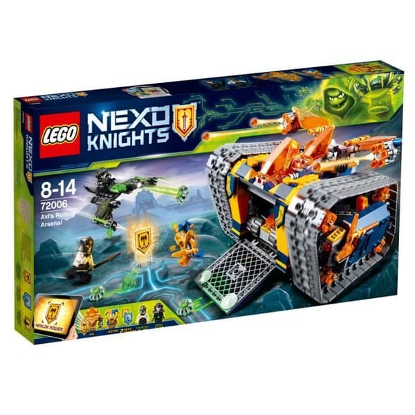 LEGO® 72006 Nexo Knights TM: Axls bandarsenal är unik unik färg