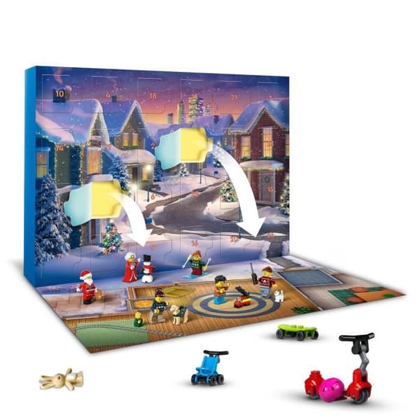 LEGO® City 60436 Adventskalender 2024 - Nedräkning till jul för barn