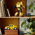 Miniatyrbild 3 av 6: LEGO® Icons 10338 Transformers Bumblebee - Vuxen robotfigur - Fordon