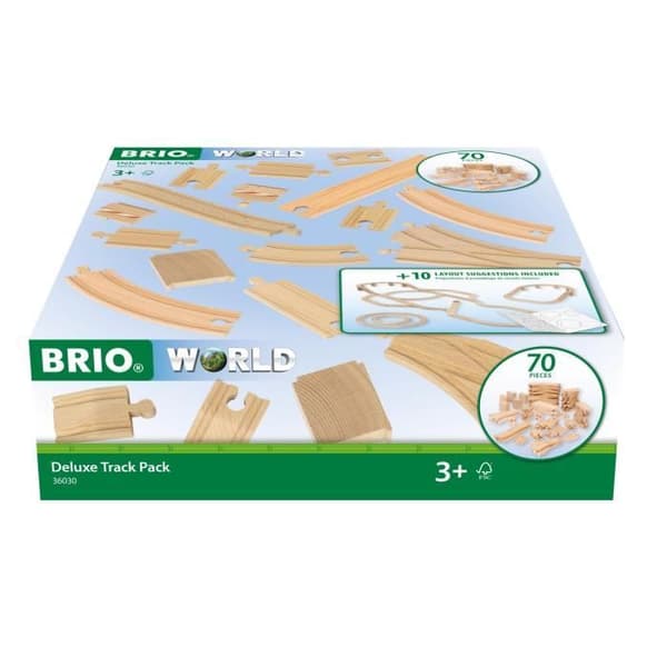 Brio - Evolution Deluxe set - 70 skenor - 7312350360301 - Från 3 år