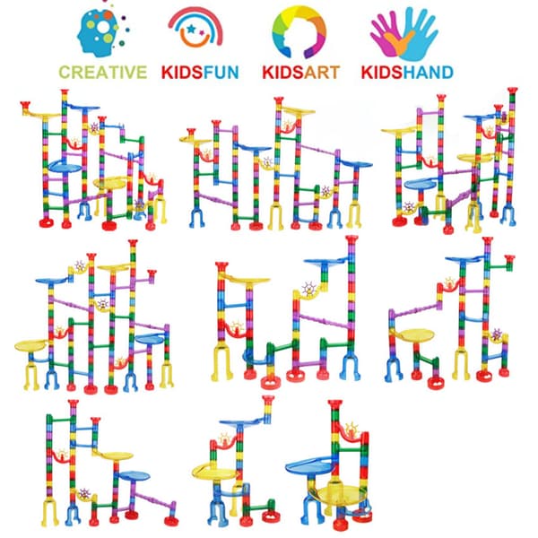 Marble run kuglebane 122 dele