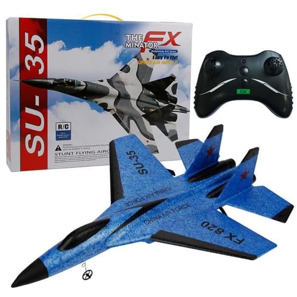 Keaiweni® SU-35 RC Fjärrkontroll Helikopter Flygplan Segelflygplan Flygplan EPP Foam 3,5CH Leksaker _kea 720