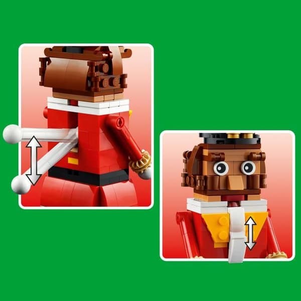 LEGO® 40640 Nötknäpparen - Festligt byggset för pojkar och flickor