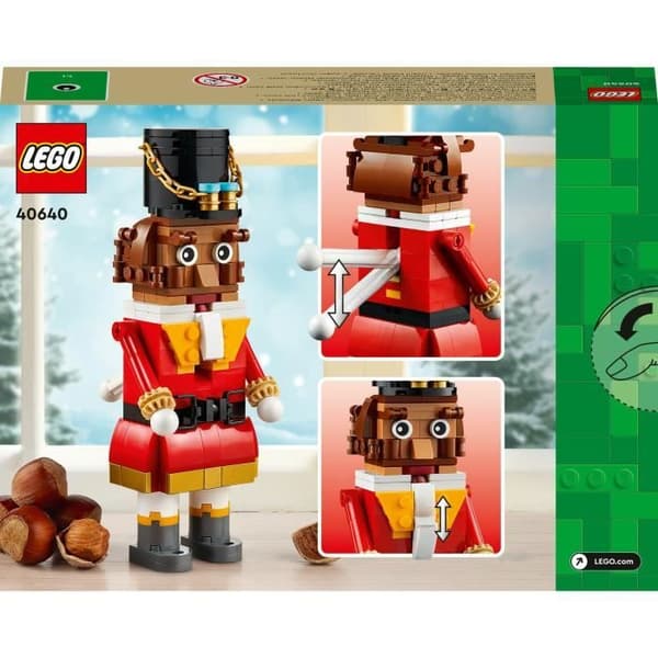LEGO® 40640 Nötknäpparen - Festligt byggset för pojkar och flickor