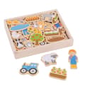 Miniatyrbild 2 av 2: BigJigs - Leksaker för barn - Magneter för lantbruksfordon - TRAKTOR - Lantbruksfordon - Byggplatsfordon