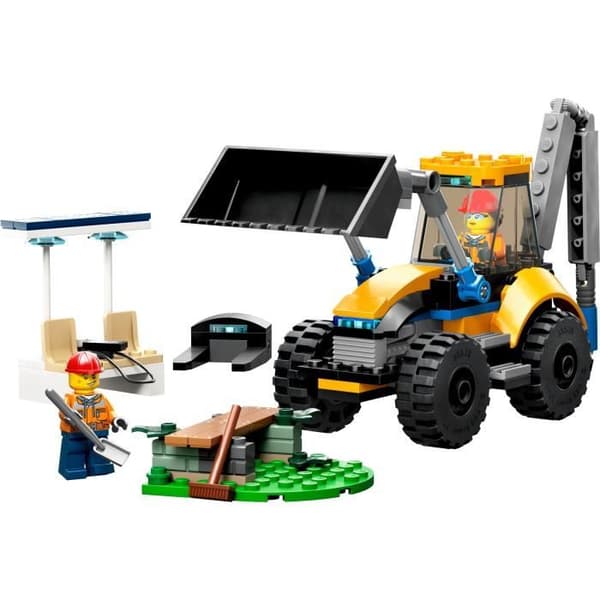 LEGO® City 60385 Bygggrävmaskin, Leksaksbyggnadsmaskin, Pojkar och Flickor 5 år