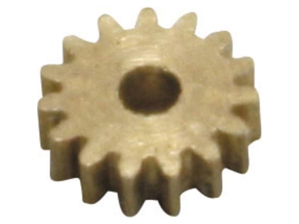 Z19S Gear wheel made of brass, module 0.2