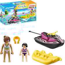 Playmobil 70906 FamilyFun Jet Ski With Banana Boat Starter Set