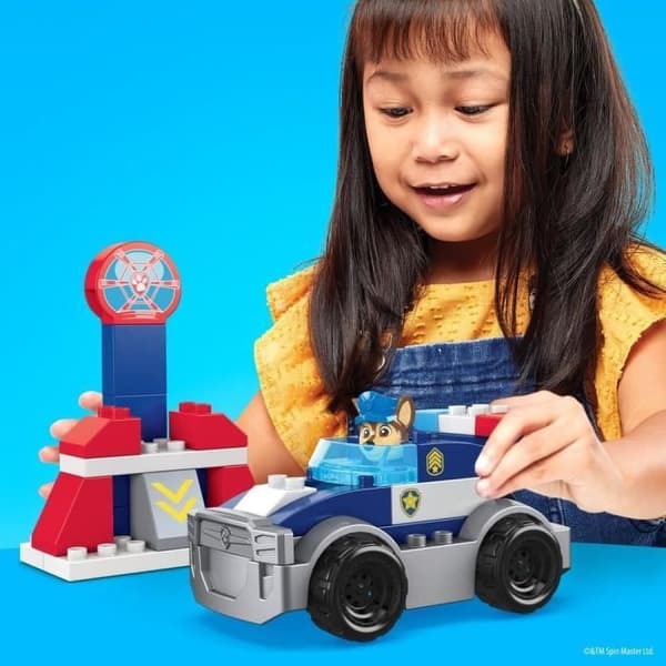 Mega Bloks - Paw Patrol Police Set - Byggstenar - Från 3 år