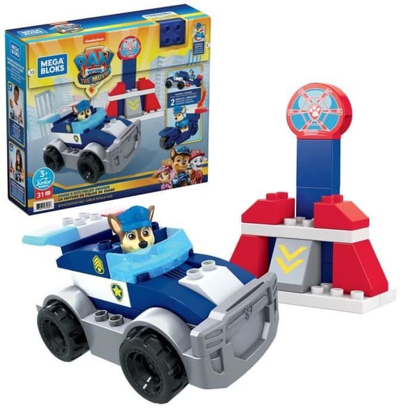 Mega Bloks - Paw Patrol Police Set - Byggstenar - Från 3 år