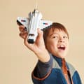 Miniatyrbild 6 av 6: LEGO® Creator 3-i-1 31134 rymdfärja, astronaut minifigurleksak med rymdskepp, barn 6 år gamla