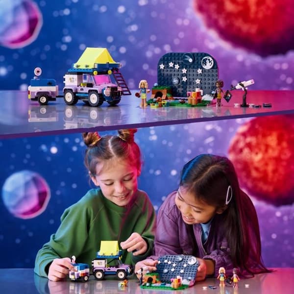 LEGO® 42603 Friends Stargazing Campervan, barnleksak, med djurfigurer, plus minidockor
