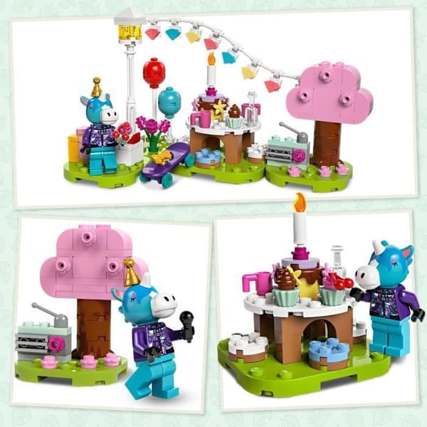 LEGO Animal Crossing 77046 Licos födelsedagsmellanmål, kreativ byggleksak