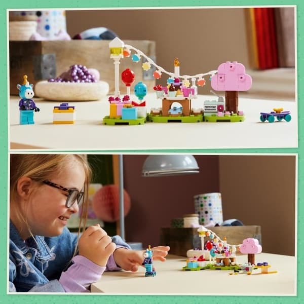 LEGO Animal Crossing 77046 Licos födelsedagsmellanmål, kreativ byggleksak