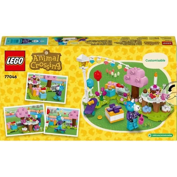 LEGO Animal Crossing 77046 Licos födelsedagsmellanmål, kreativ byggleksak