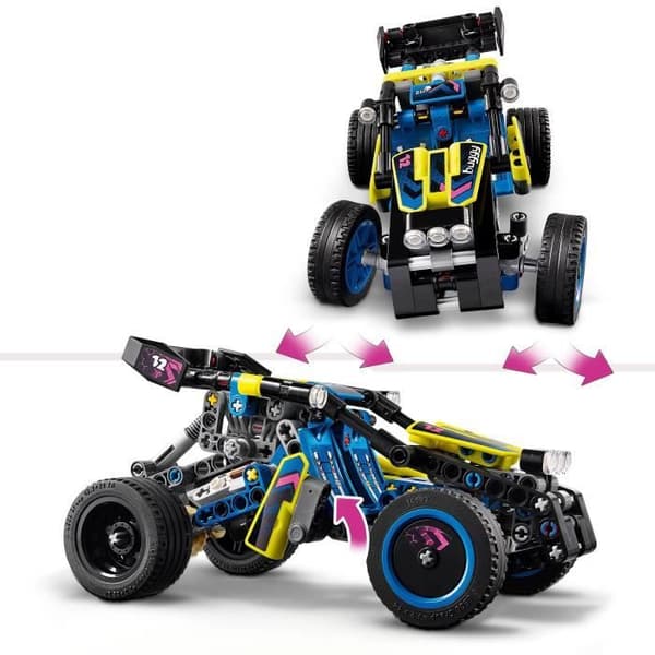 LEGO® 42164 Technic terrängracingbuggy, rallyfordon, leksak för att bygga racerbilar