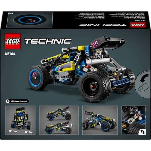 LEGO® 42164 Technic terrängracingbuggy, rallyfordon, leksak för att bygga racerbilar