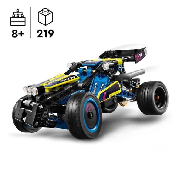 LEGO® 42164 Technic terrängracingbuggy, rallyfordon, leksak för att bygga racerbilar