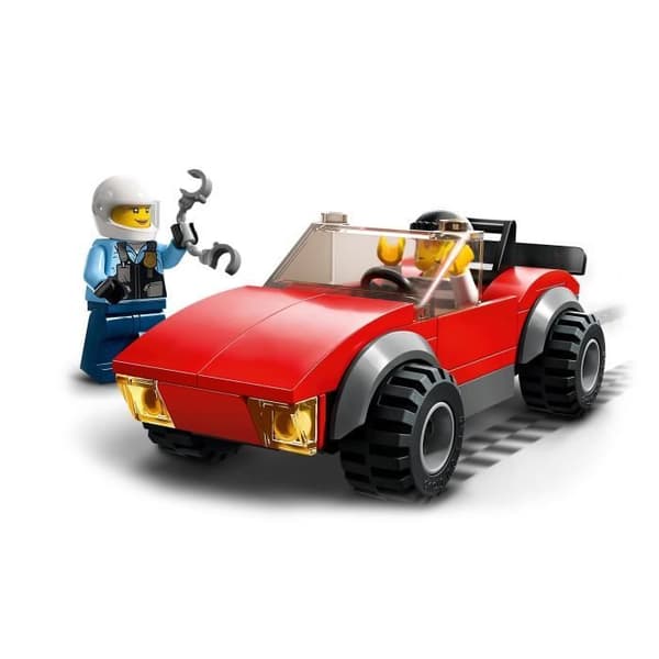 LEGO® City 60392 polismotorcykeljakt, leksaksracerbil och 2 poliser