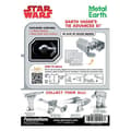 Miniatyrbild 3 av 3: 3D-metallmodell Star Wars Darth Vader Ship - Star Wars - 14 år gammal - 1 st - Pojke - Vuxen - Grå