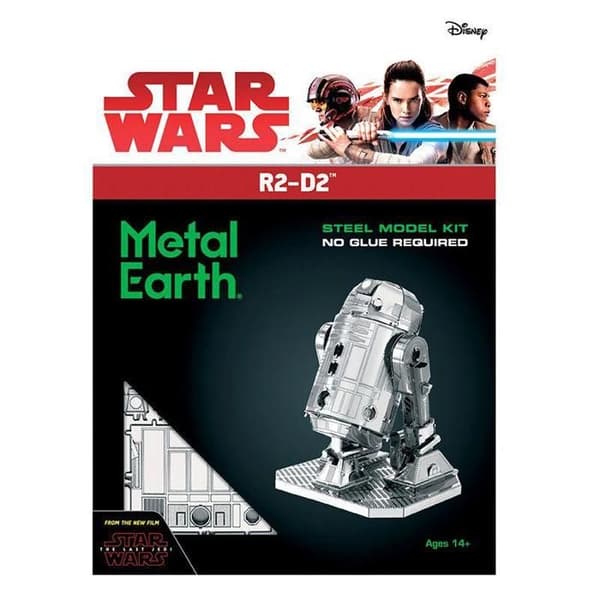 3D metallmodell - Star Wars - R2-D2 - 1 st - Från 5 år - Vuxen